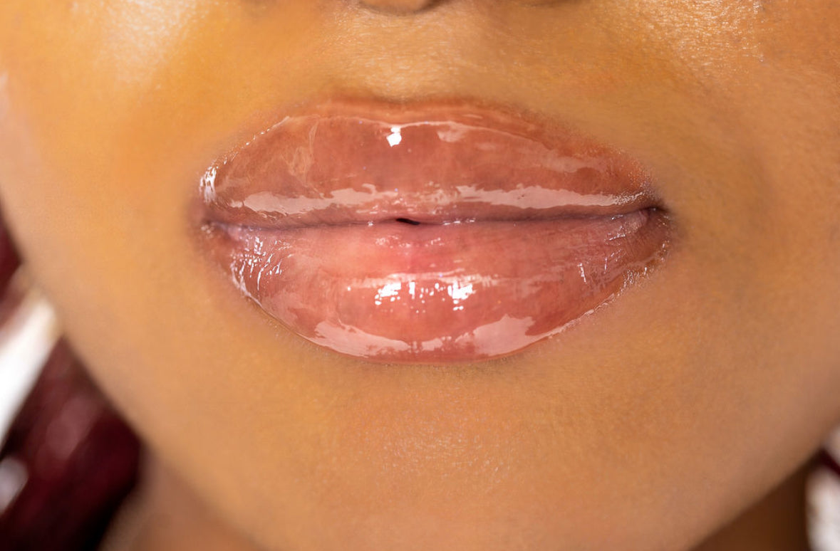 Oh to be Basic clear lip gloss